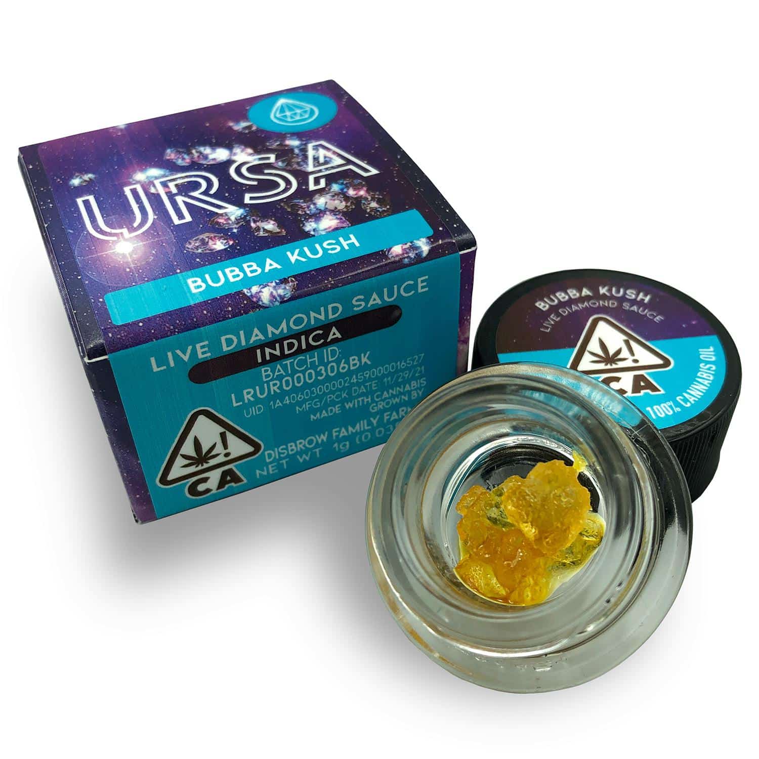 Bubba Kush Live Diamond Sauce – URSA Extracts